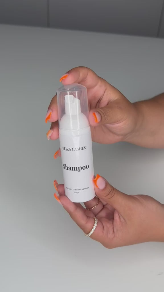 VEJZA Lash Shampoo in der Anwendung, Video
